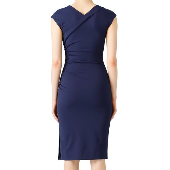 ❌HOLD❌ Diane von Furstenberg DVF New blue Navy Ruch Size2 - Picture 3 of 5